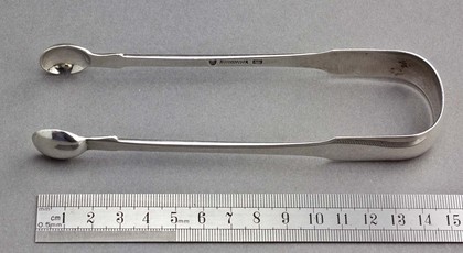 American Coin Silver Sugar Tongs - Charleston, South Carolina